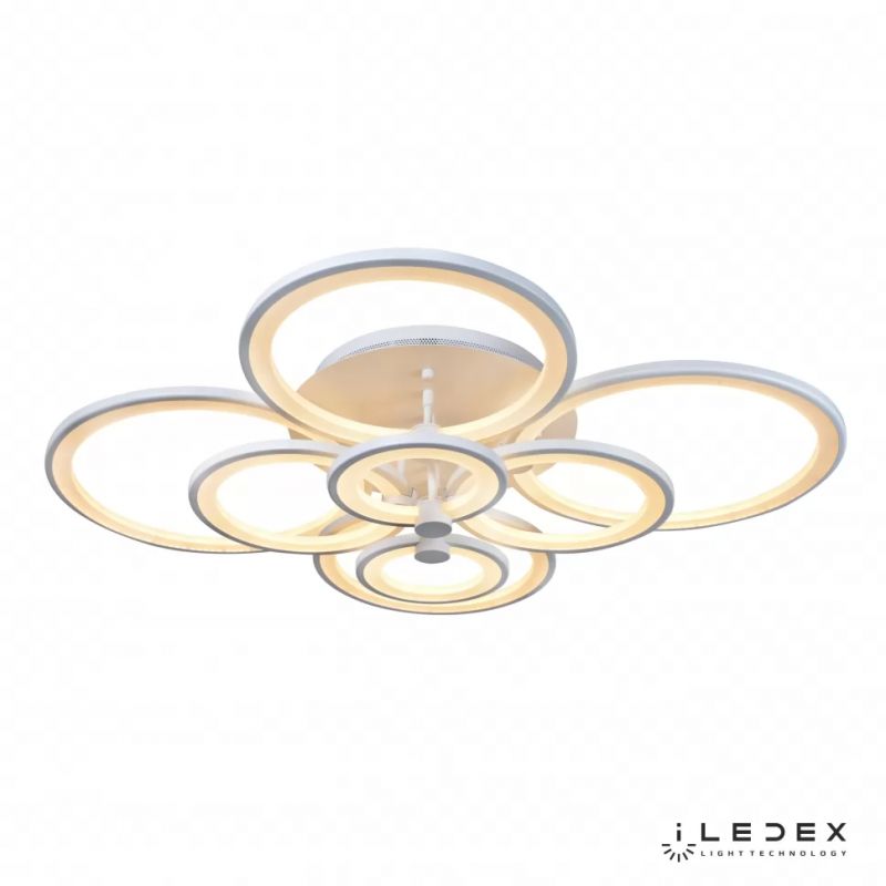 Потолочная люстра iLedex Ring A001/8 WH