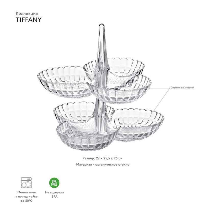 Набор менажниц 2 шт. Guzzini Tiffany BD-1888355