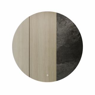 Зеркало безрамное с нейтральной подсветкой GENGLASS RAUNTEL NF LED L BD-2374126, с сенсорным выключателем