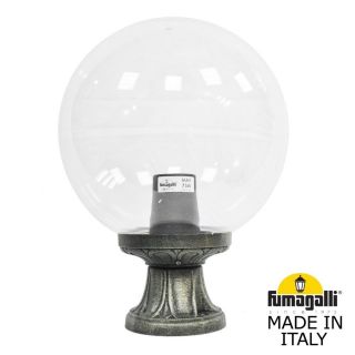 Светильник-столбик газонный FUMAGALLI GLOBE 300 бронза, прозрачный G30.110.000.BXF1R