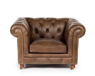 Кресло Sotogrande Chesterfield RS073-1 BD-3053827 коричневый