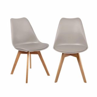 Комплект из 2-х стульев BRADEX Home Eames Bon латте BD-3066887