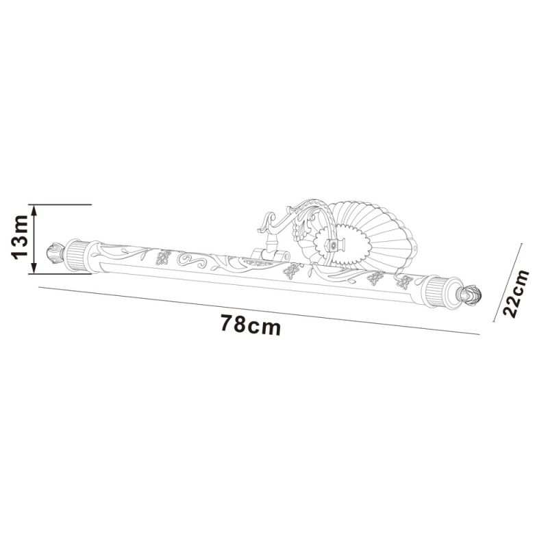 Бра Arte Lamp A6312 A6312AP-1AB