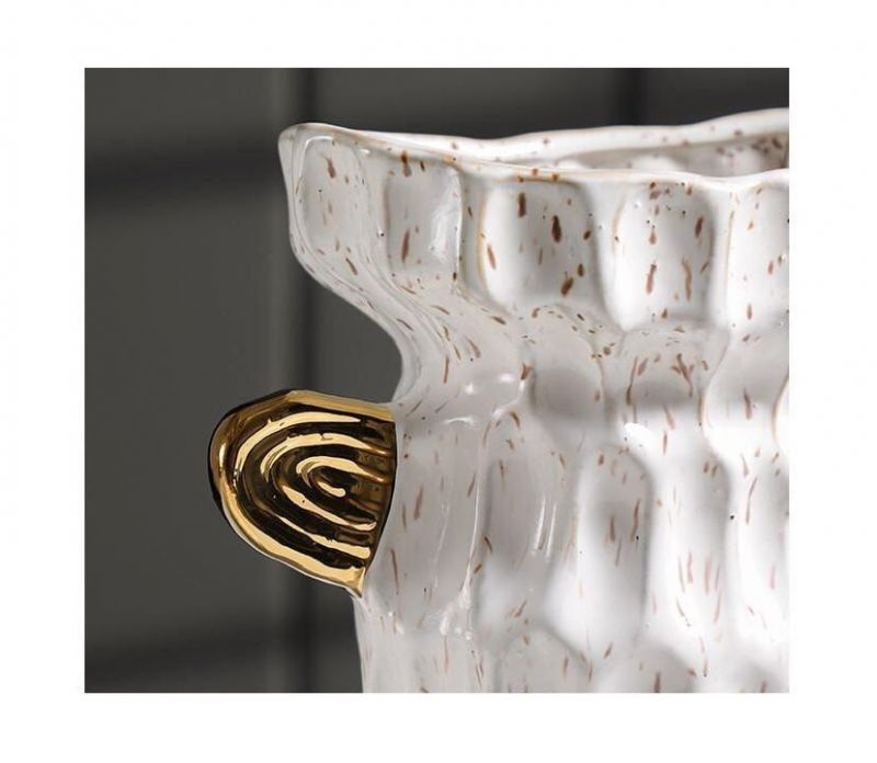 Ваза Sotogrande Wide-mouthed golden ear vase BD-3049141