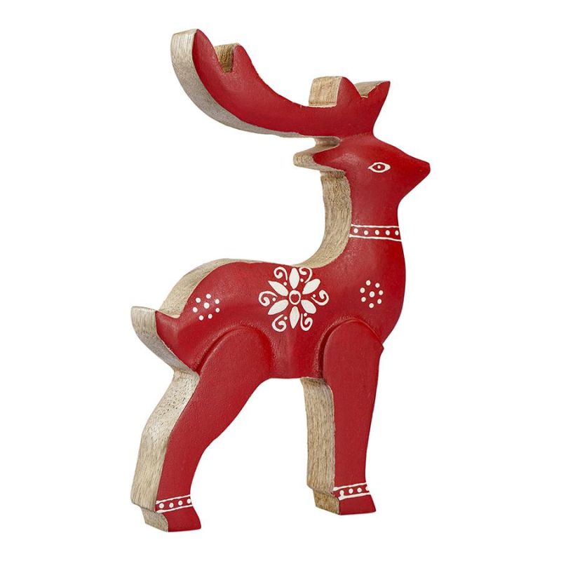 Декор новогодний reindeer rudolph из коллекции new year essential, 20 см Tkano BD-3067880 фото 2