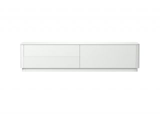 Тумба Ellipsefurniture Tammi под ТВ 2 ящика откидная дверь (белый) TM010201130101