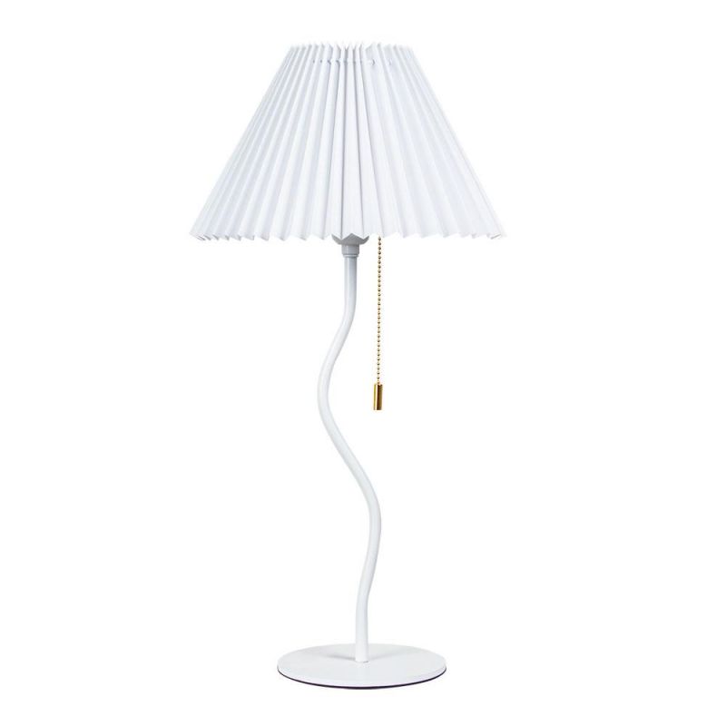 Декоративная настольная лампа Arte Lamp AGATHA 15W E27 A5069LT-1WH фото 1
