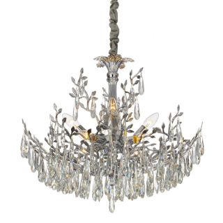 Люстра хрустальная подвесная Citilux RITZ Е14 60W CL310081