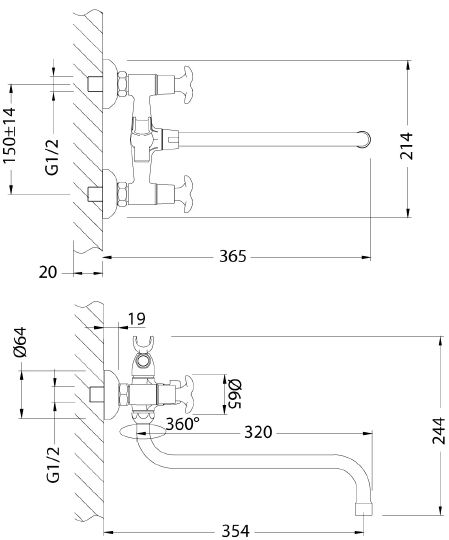 Смеситель Lemark LM0151C фото 2