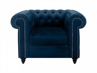 Кресло Chester Classic ОГОГО Обстановочка темно-синий BD-1750893