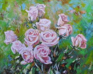 Картина "Розовое сияние" Светлана Круглова