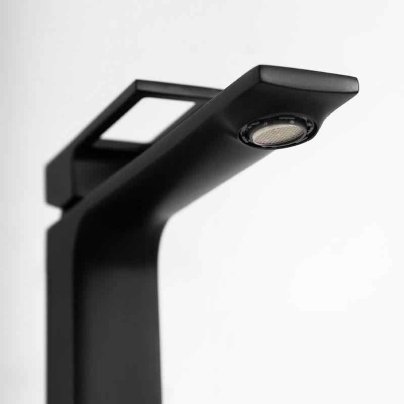 Смеситель для накладных BelBagno LUCE LUC-LMC-NERO-W0