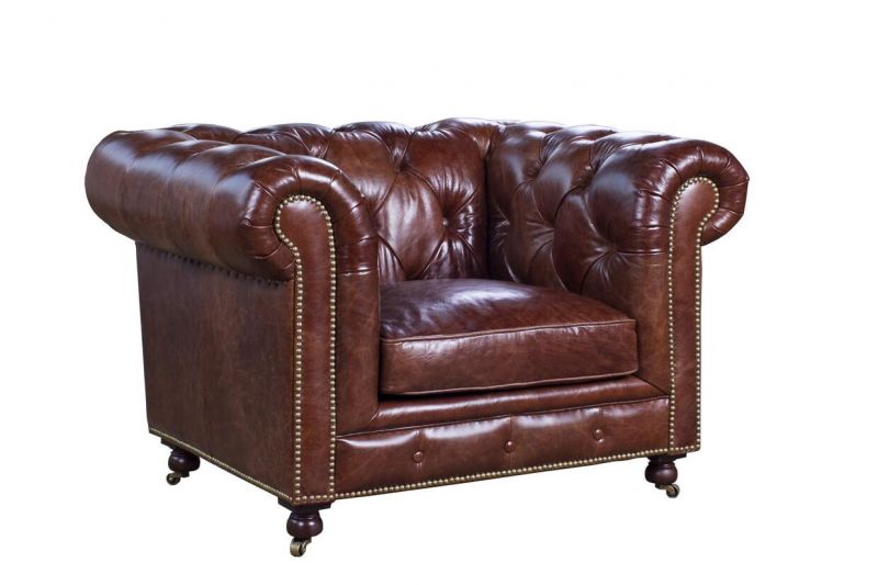 Кресло Sotogrande Chesterfield RS073-1 BD-3053815 темно-коричневый