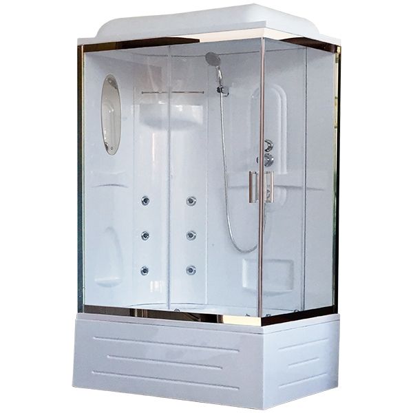 Душевая кабина Royal Bath BP L RB8120BP2-T-CH-L 80x120