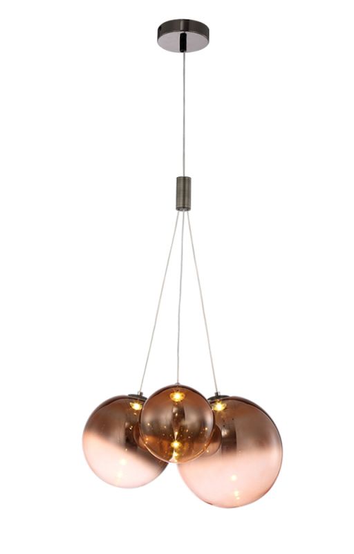 Светильник подвесной Crystal Lux ELCHE ELCHE SP3 COPPER