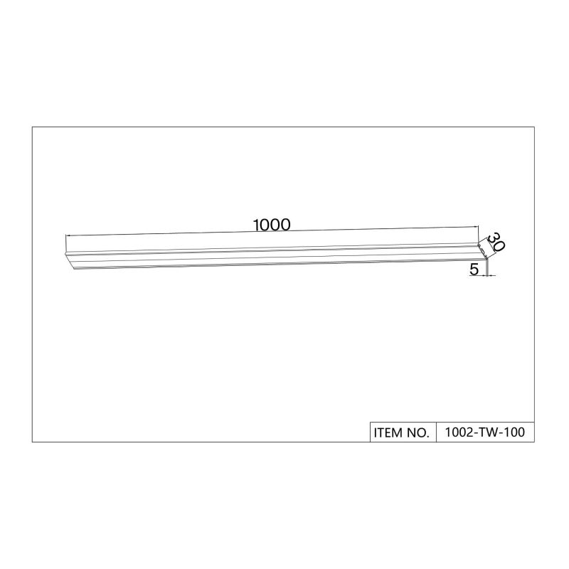 Шинопровод для трекового магнитного светильника Favourite Techno-LED Unika 1002-TW-100