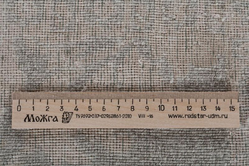 Индийский ковер из шерсти и арт-шёлка Carpet «KING OF AGRA» RO109-GRY-CRE 301 x 398 см фото 6