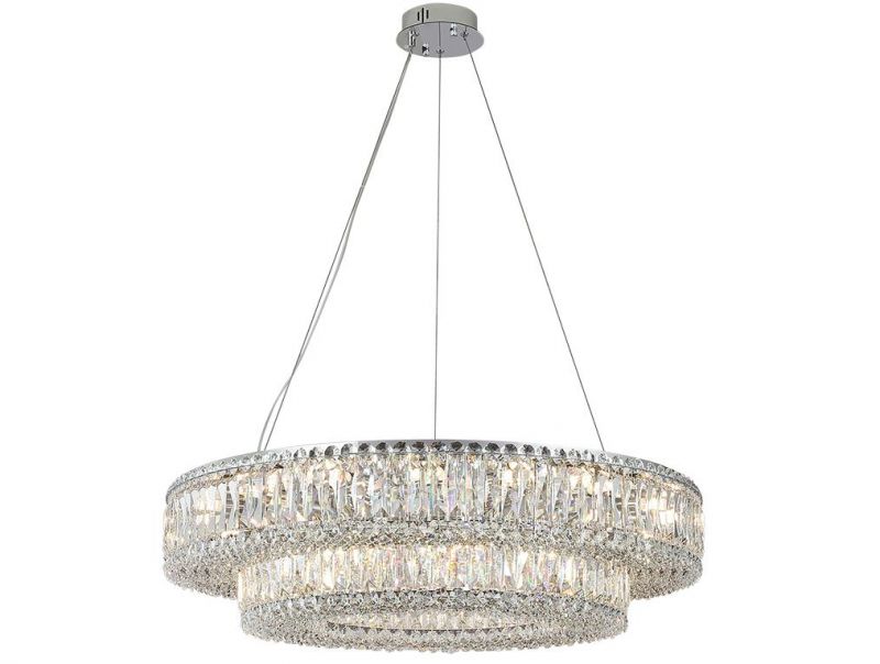 Люстра Newport 8450 Chrome Clear crystal G9 8450+28/S chrome фото 1