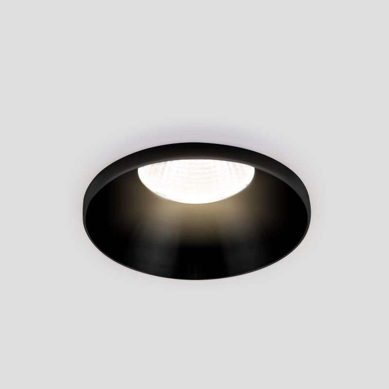 Встраиваемый точечный светодиодный светильник Elektrostandart Nuta 25026/LED 7W 4200K BK черный