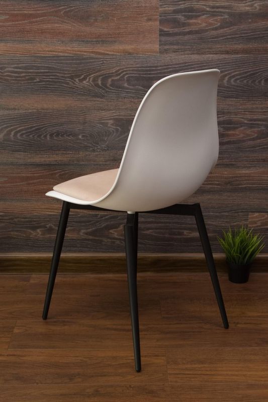 Стул ZiP-mebel Туссе чёрный /белый, бежевый R101776BA2 фото 13
