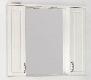 Зеркальный шкаф Style Line Олеандр-2 90/С ЛС-00000484, 90 см, бежевый