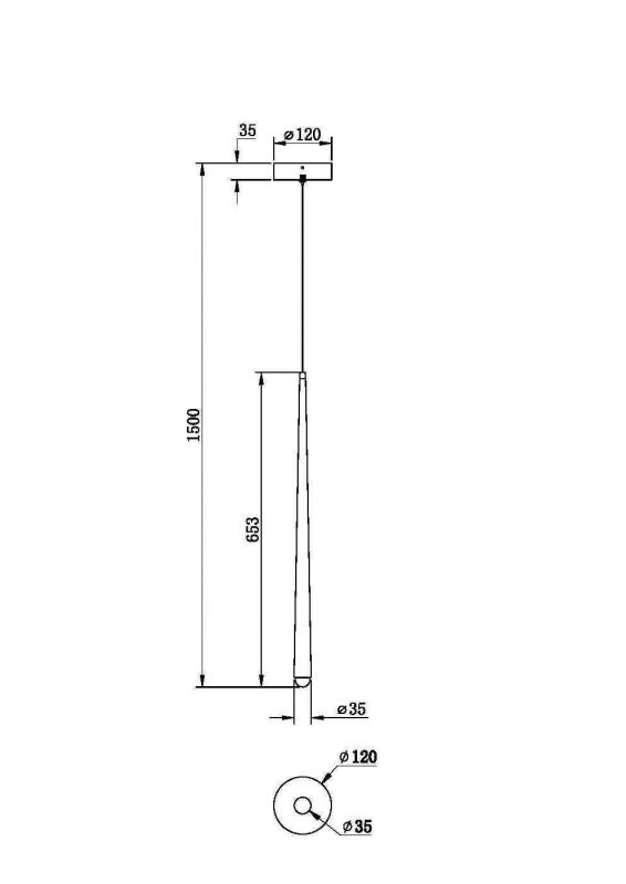 Подвесной светильник Maytoni Cascade MOD132PL-L6BK фото 4