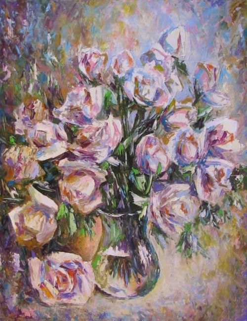 Картина "Миражи роз" Светлана Круглова