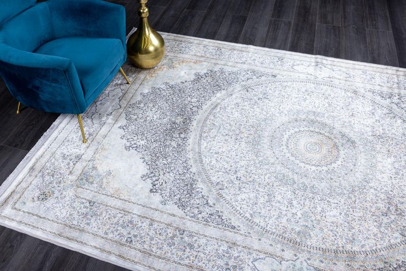 Турецкий ковер из хлопка и полиэстера Carpet «COUTURE LUX» HDJ1006-02 160 x 230 см