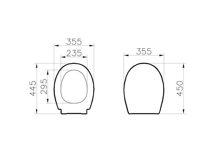 Унитаз подвесной Vitra Normus 6855B003-0101