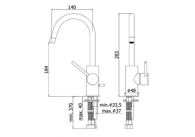 Смеситель для раковины Paffoni Light LIG078CR