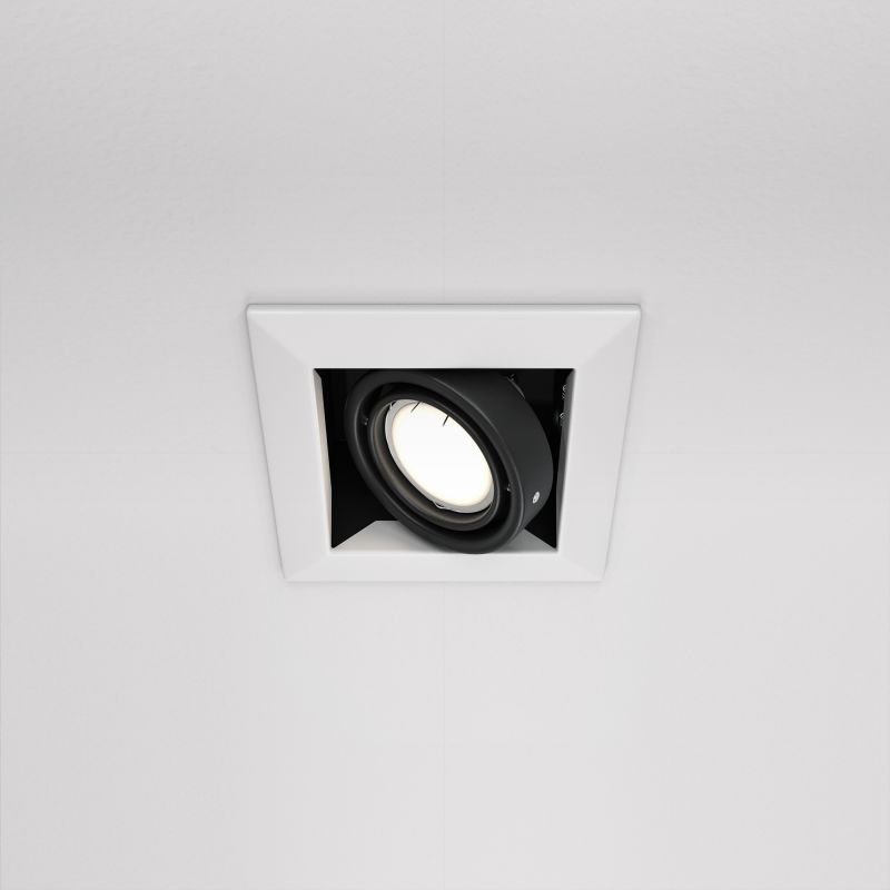 Встраиваемый светильник Maytoni Metal 220-240V 50W IP20 DL008-2-01-W фото 2