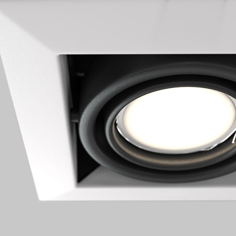 Встраиваемый светильник Maytoni Metal 220-240V 50W IP20 DL008-2-01-W фото 3