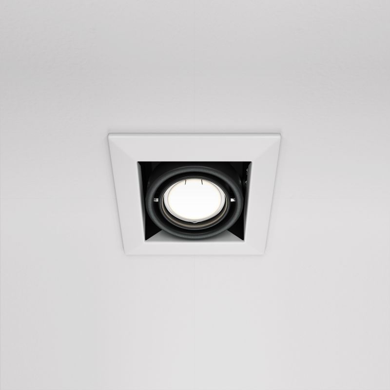 Встраиваемый светильник Maytoni Metal 220-240V 50W IP20 DL008-2-01-W фото 4