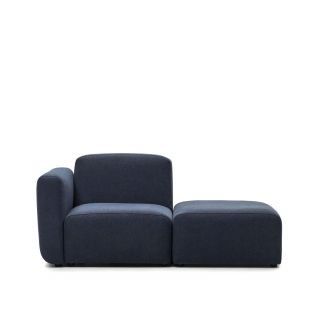 Одноместный диван с задним модулем синего цвета 169 см Neom  La Forma (ex Julia Grup) BD-2607708