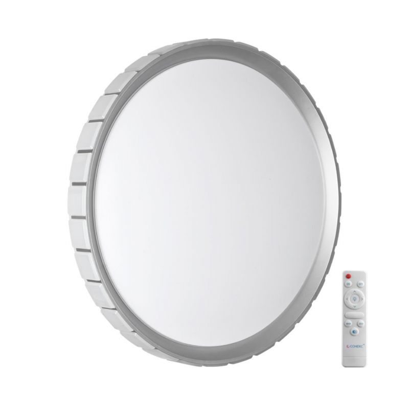 Настенно-потолочный светильник Sonex KUPI SILVER PALE LED 70W 3000-6000K IP43 7696/EL фото 1