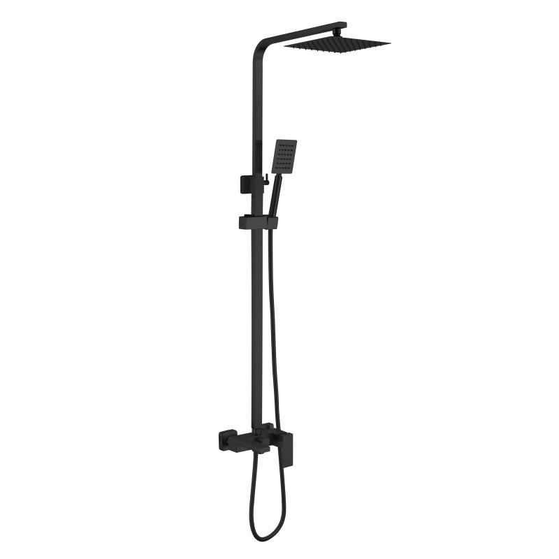 Душевая стойка Haiba HB24803-7 черный фото 1
