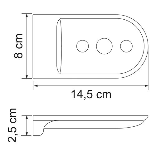 Мыльница WasserKRAFT Kammel K-8369 фото 3