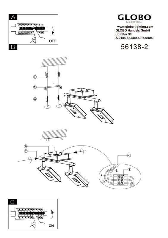 Спот KERSTIN 56138-2