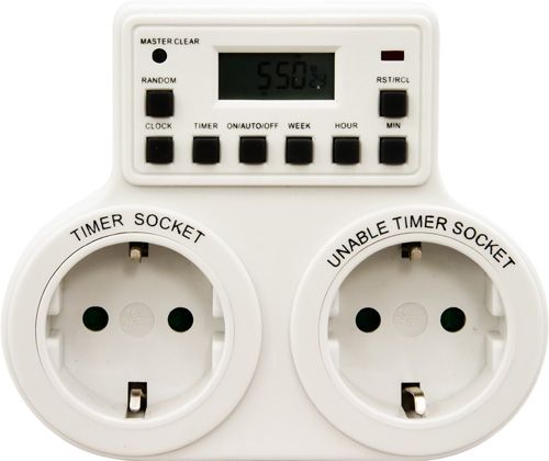 Электрическая розетка с таймером Feron TM25 23236 фото 1