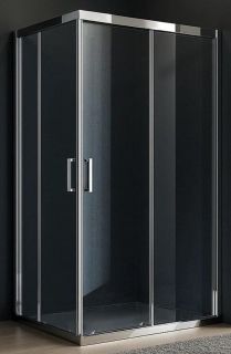 Душевой уголок Royal Bath HPD RB8120HPD-T-CH, 120х80 см, профиль хром, стекло прозрачное
