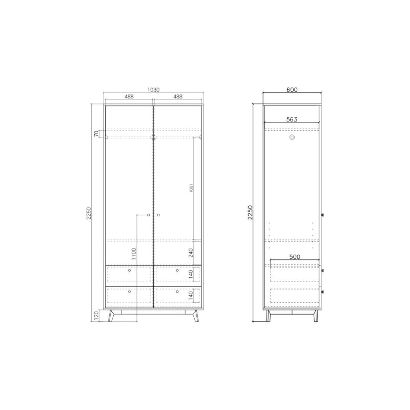 Шкаф The IDEA Frame BD-1964732