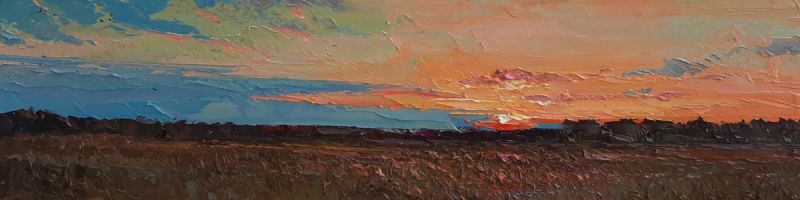 Картина "Простор" 60x18 Головченко Алексей фото 1