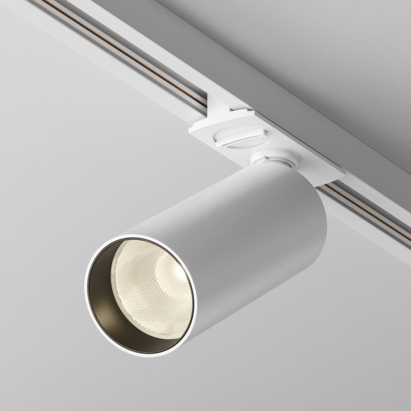 Трековый светильник Maytoni FOCUS LED 165-265V 12W IP20 3000K TR021-1-12W3K-W-D-W фото 1