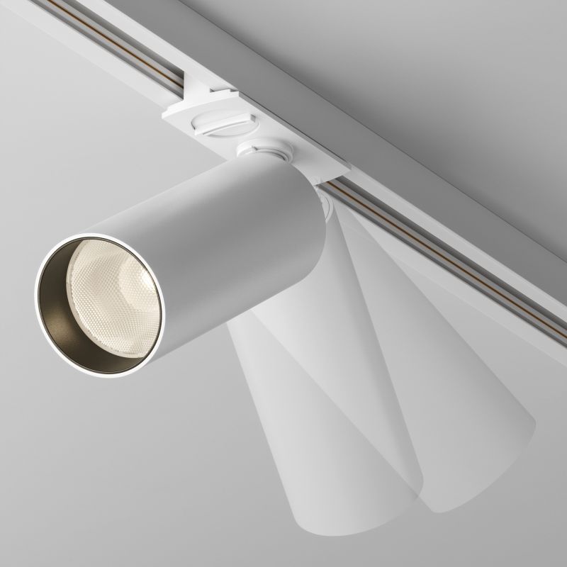 Трековый светильник Maytoni FOCUS LED 165-265V 12W IP20 3000K TR021-1-12W3K-W-D-W фото 2