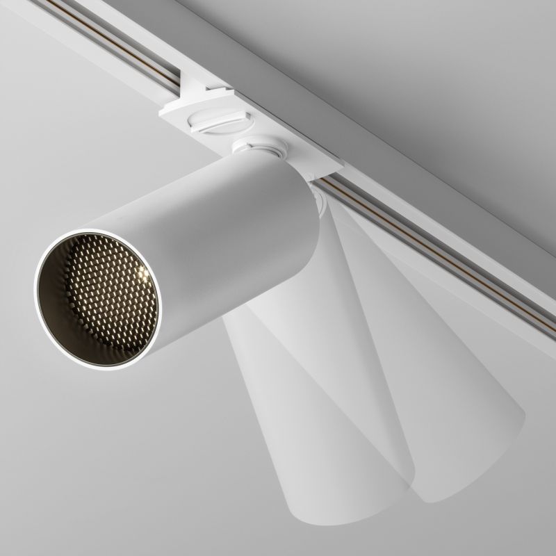 Трековый светильник Maytoni FOCUS LED 165-265V 12W IP20 3000K TR021-1-12W3K-W-D-W фото 3