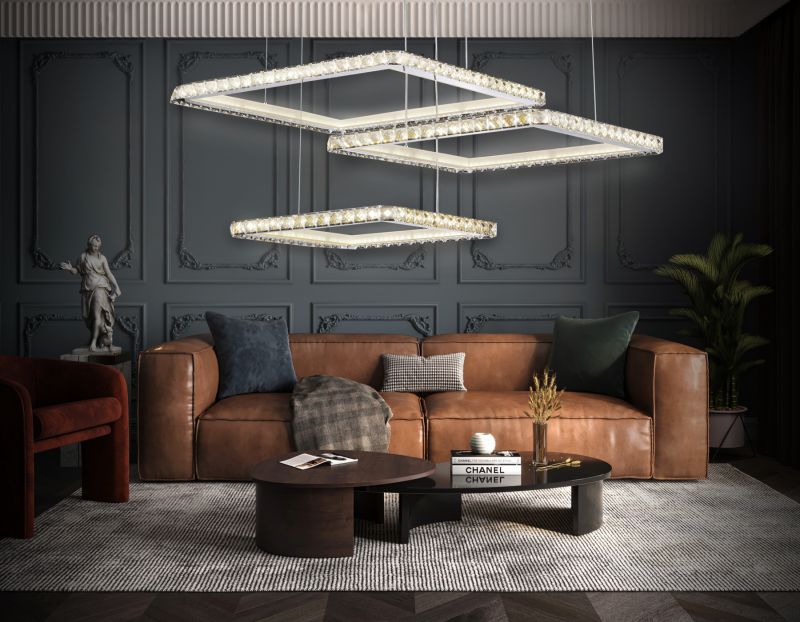 Управляемый подвесной светодиодный светильник Ambrella ACRYLICA Ice FA1759 фото 3