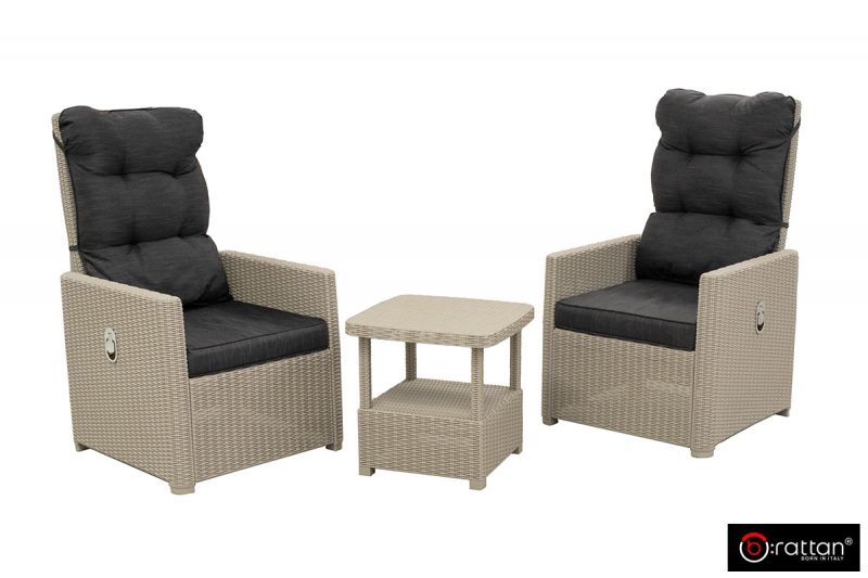 Комплект уличной мебели (2 кресла, стол) B:Rattan MANCHESTER SET BD-2604267 фото 1
