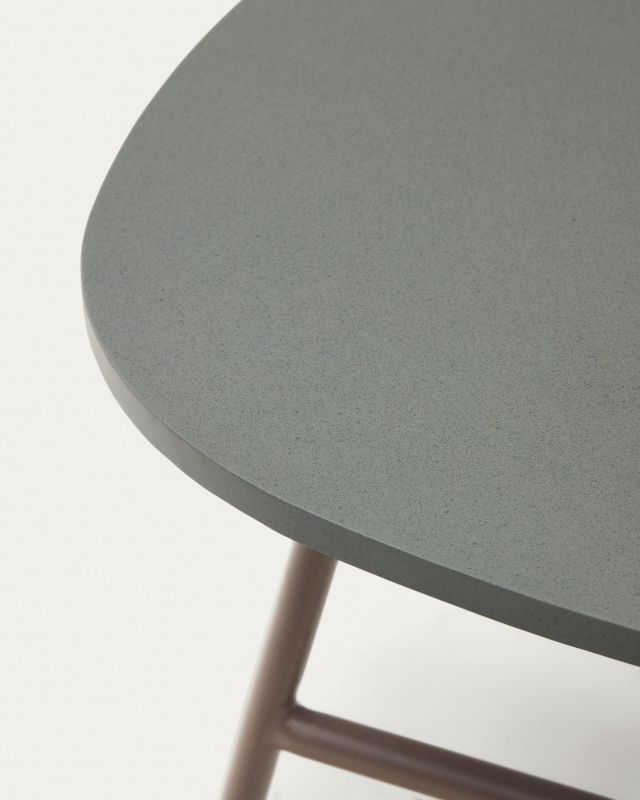 Приставной столик из стали с лиловой отделкой 60 x 60 см Bramant  La Forma (ex Julia Grup) BD-2607786