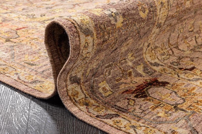 Индийский ковер из шерсти и хлопка Carpet «SOMEPLACE IN TIME» EA3011-SCORAL-SPINK 246 x 305 см фото 12