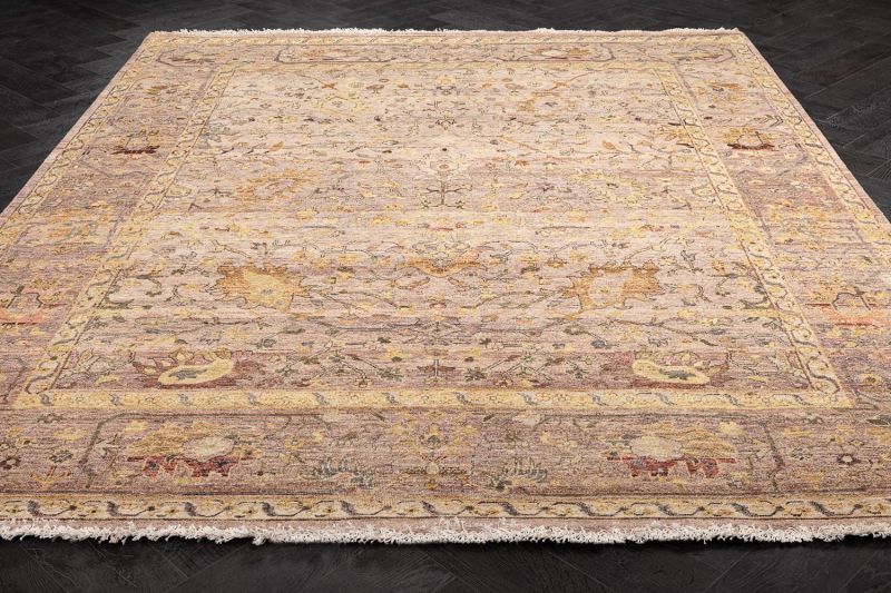 Индийский ковер из шерсти и хлопка Carpet «SOMEPLACE IN TIME» EA3011-SCORAL-SPINK 246 x 305 см фото 2